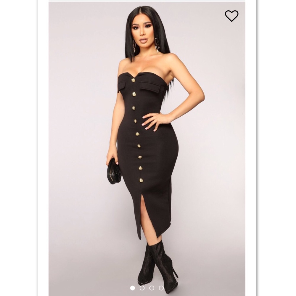 Fashion Nova Key To My Heart Tube Dress XL